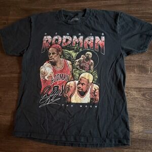 Dennis Rodman The Worm Rodman Apparel Men's Large Basketball